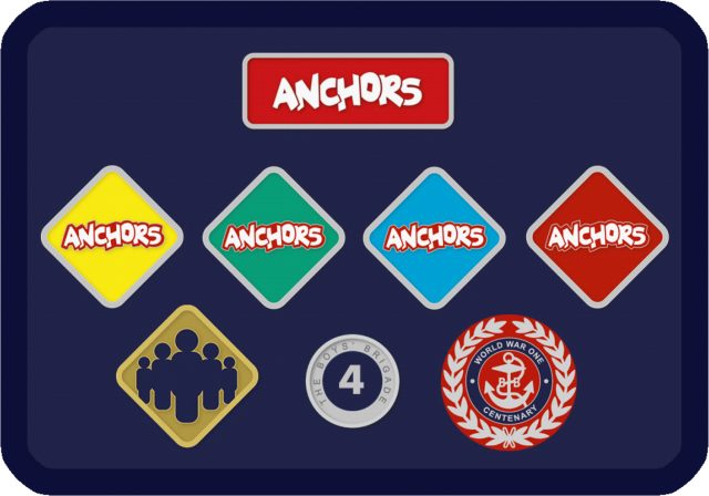 Anchors armband