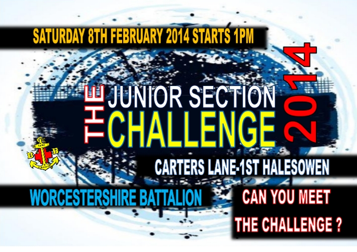 Junior Section Challenge 2014 poster
