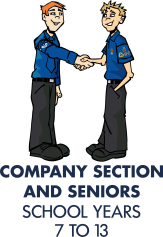 Company Section and Seniors (school years 7 to 13)
