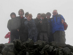 At the Summit of Snowdon